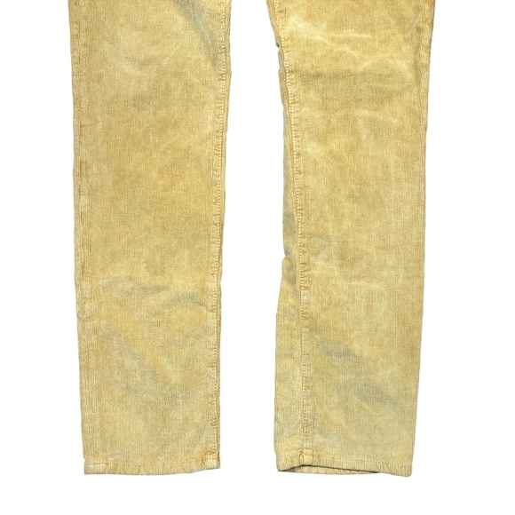 &Sons Pants Corduroy Brandon Slim Brown Stretch And Sons Mens 34x32 - Picture 7 of 7